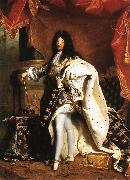 RIGAUD, Hyacinthe Portrait of Louis XIV gfj oil painting